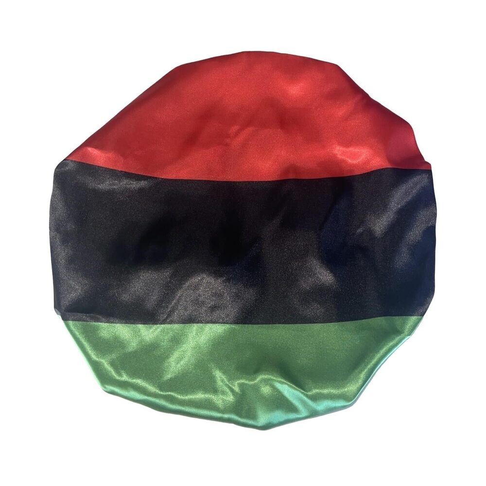 9396 Pan Africa Flag Bonnet Black